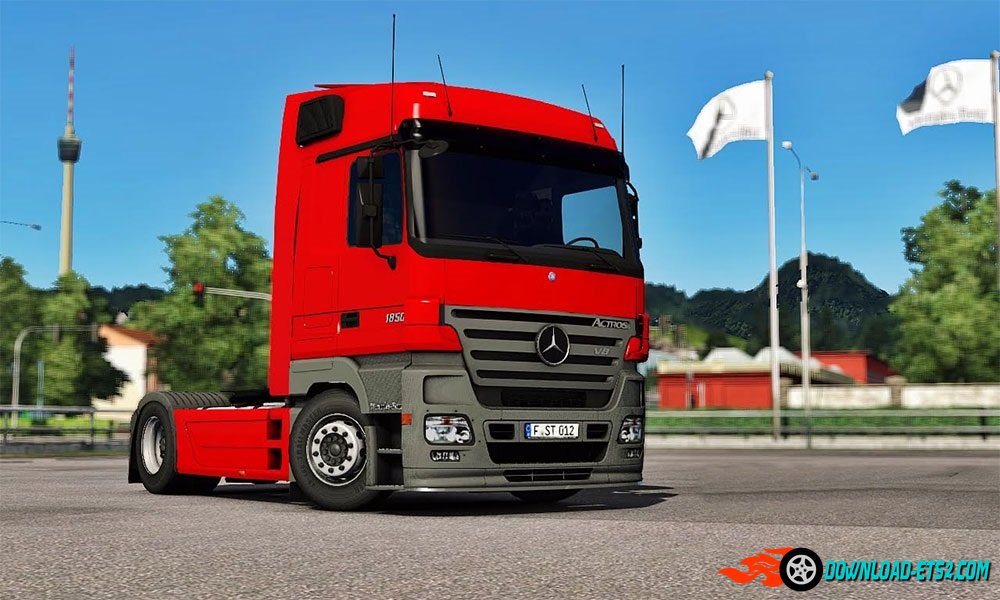 Mercedes Actros Edited [1.20.1s]