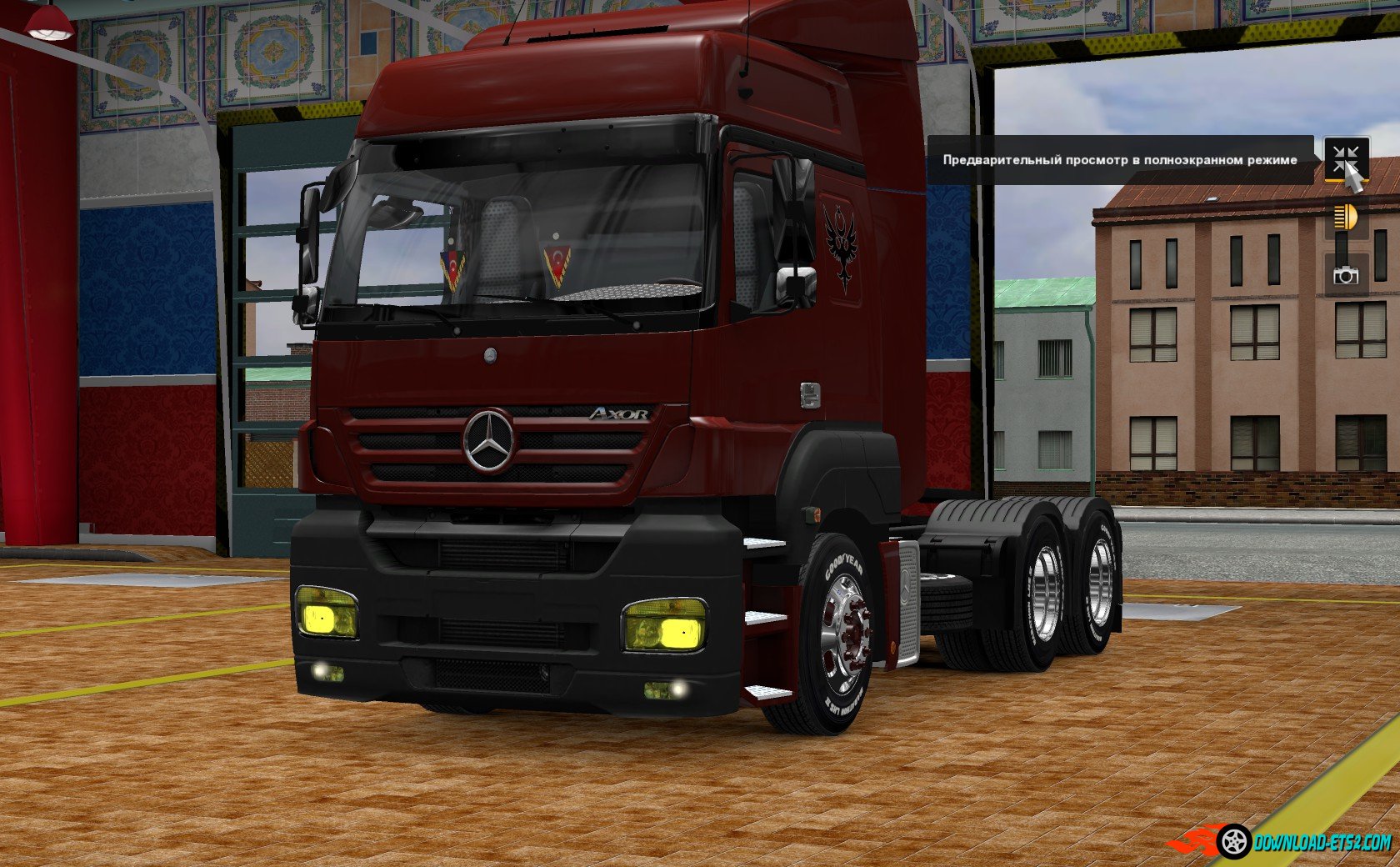 Mercedes-Benz Axor + Addons v1.0 » ETS2 mods | Euro Truck Simulator 2 ...