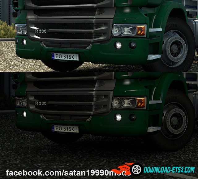 Daytime Running Lights - Scania