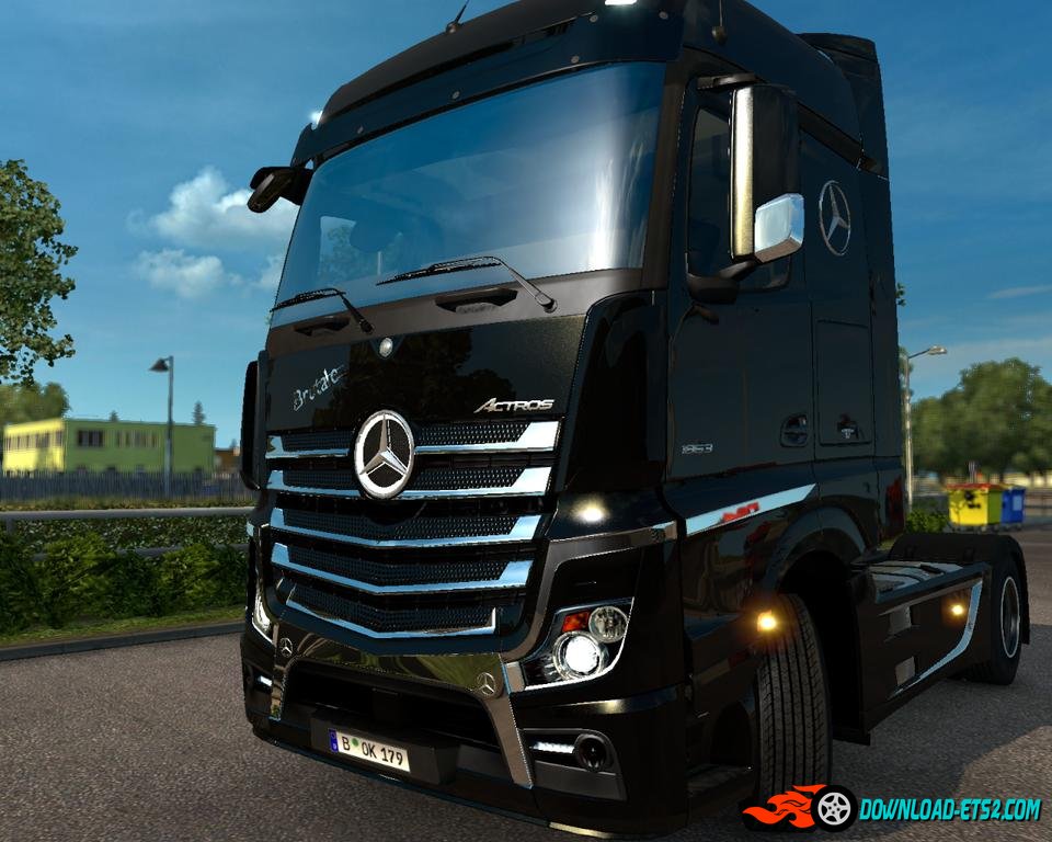 CHROME KIT BRUTALE FOR MB ACTROS MP4 v2