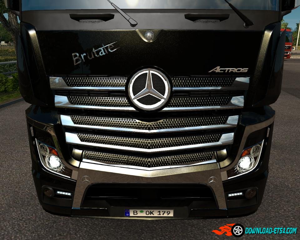 CHROME KIT BRUTALE FOR MB ACTROS MP4 v2