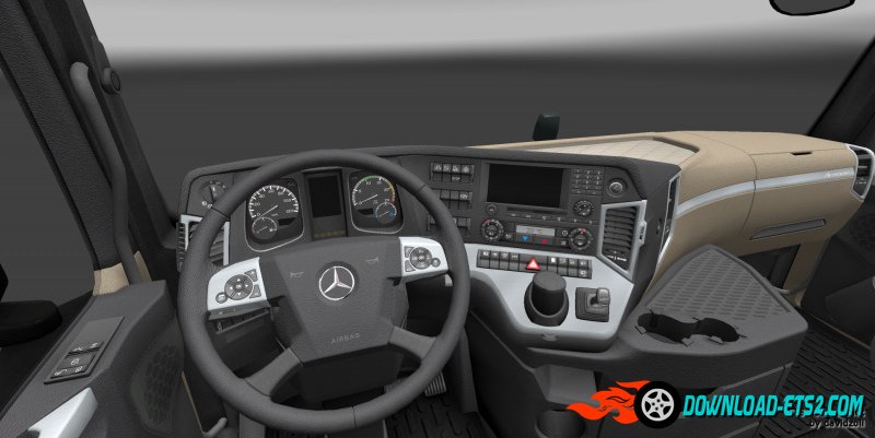 Realistic New Actros interior - 1.5