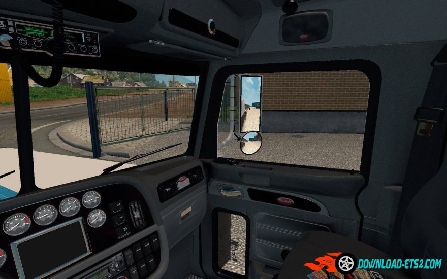 Darker interior for Peterbilt 389