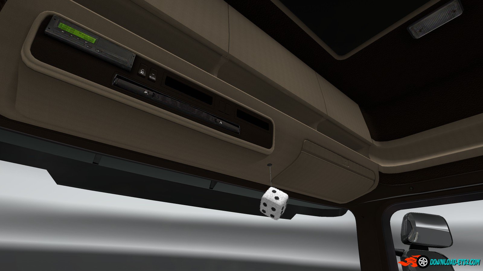 Scania Streamline " Brown - Cream " Interior [1.21.x]