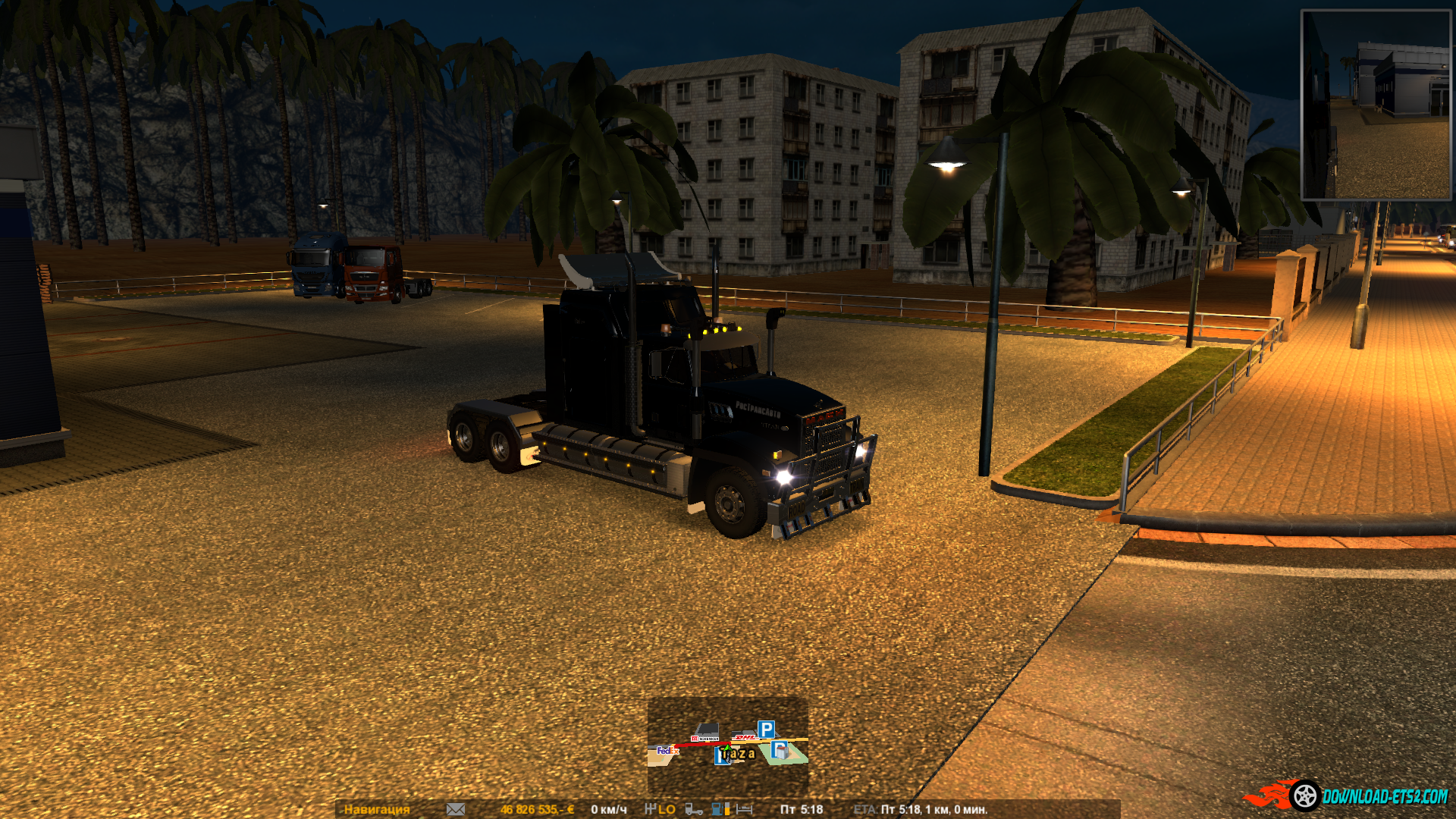 "RosTransAvto"Skin for Mack Titan V8