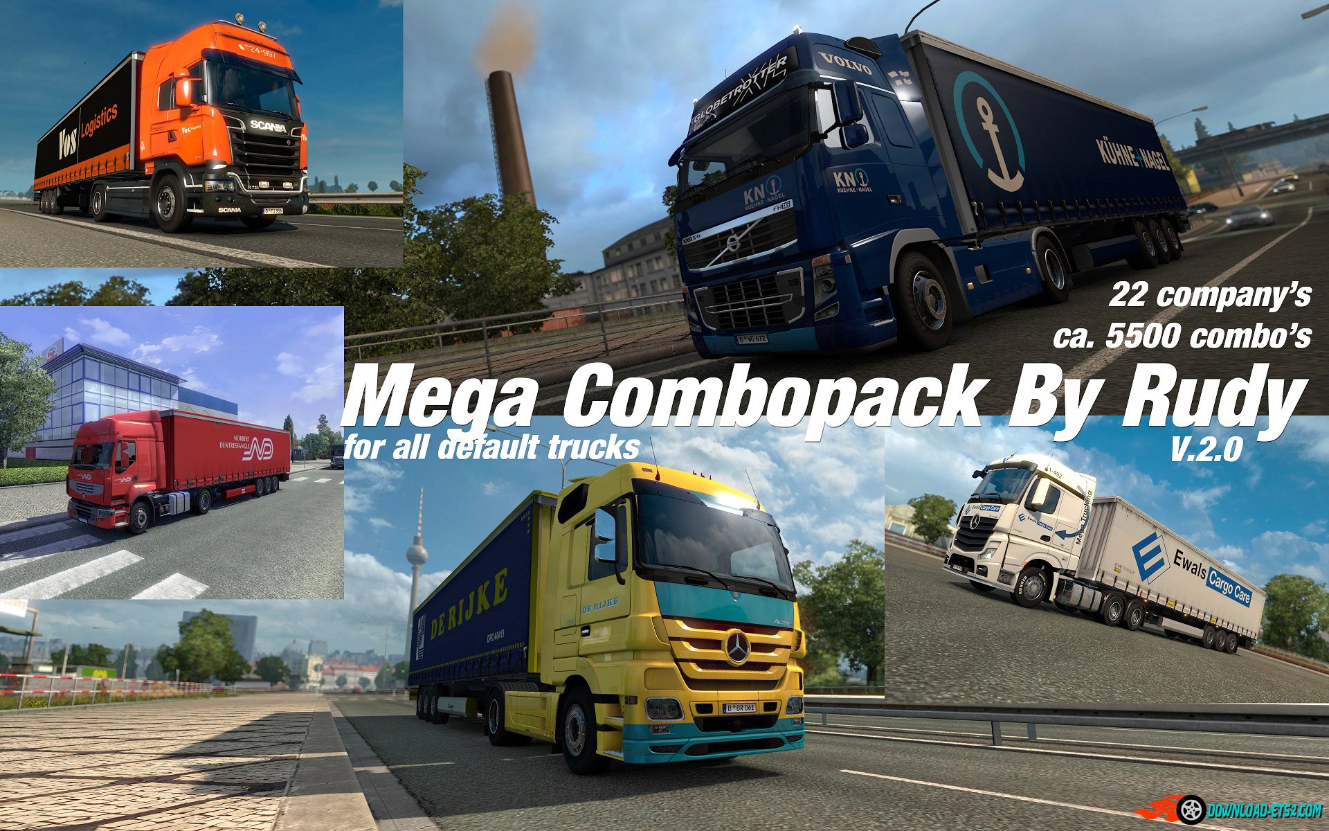 Mega Combopack mod  v2.0 by Rudy