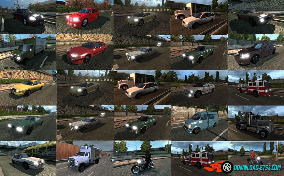 GTA IV Traffic Pack v1.1 (Final Edition) by alkonavt96