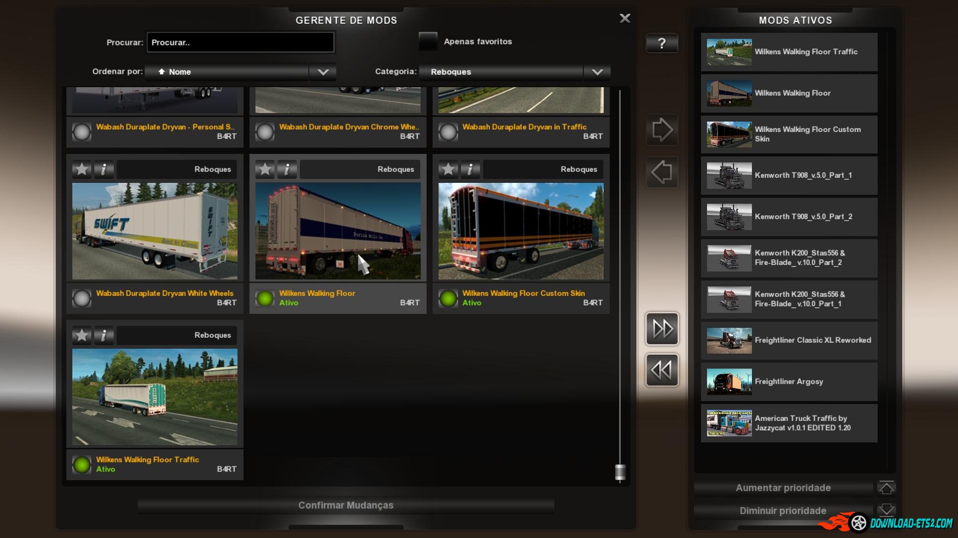 Wilkens Walking Floor Trailer v1.0