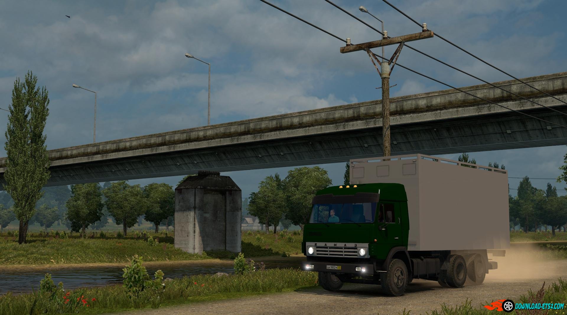 KamAZ 53212 + Trailers SZAP 83571 v3.0