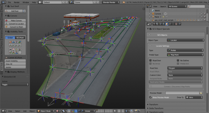 SCS Blender Tools for Euro Truck Simulator 2