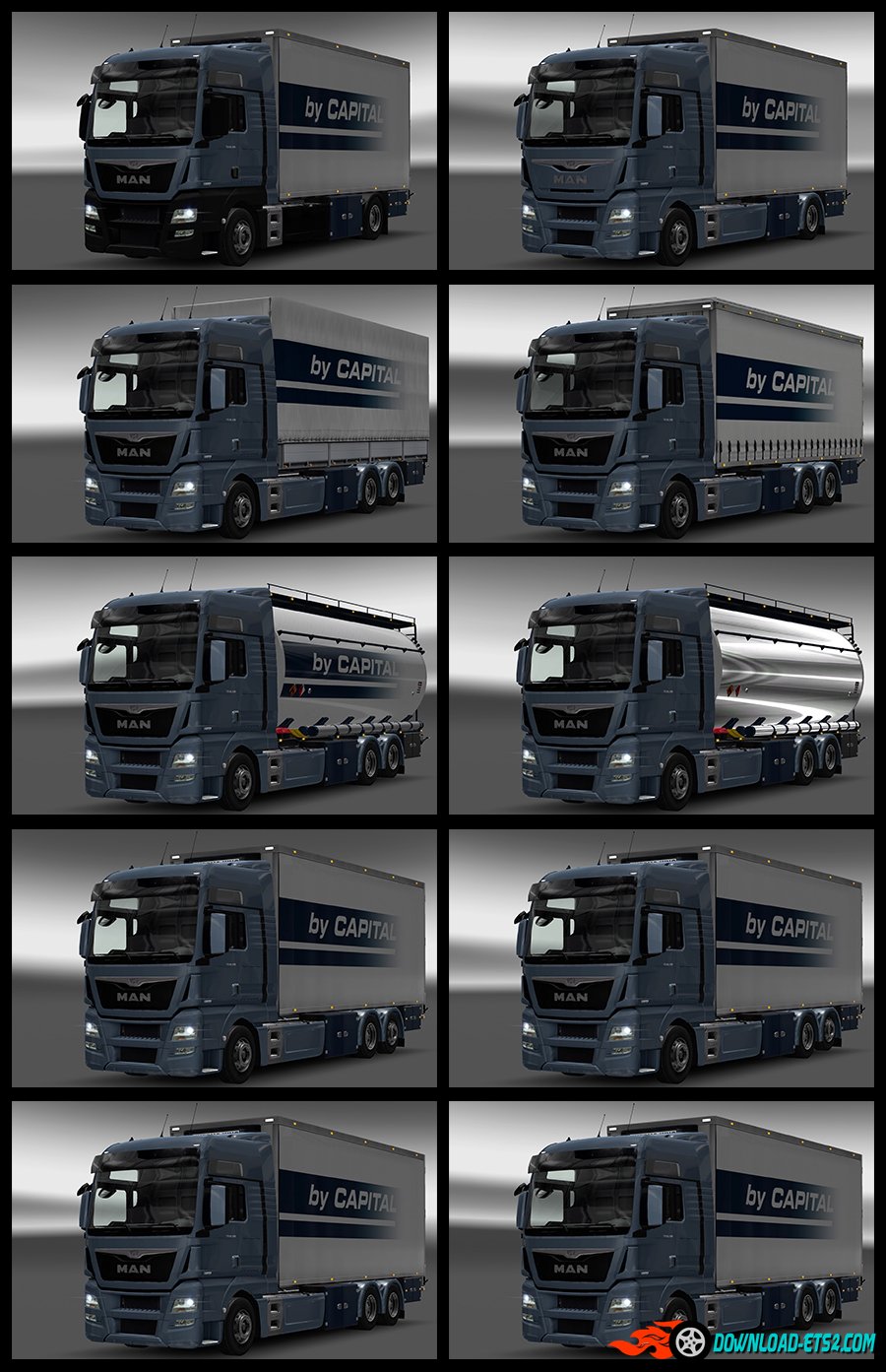 MAN TGX Euro 6 Tandem v3.1