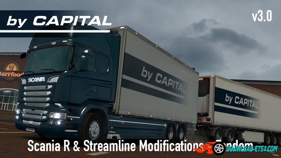 Scania R & Streamline by RJL Tandem v3.0 ByCapital