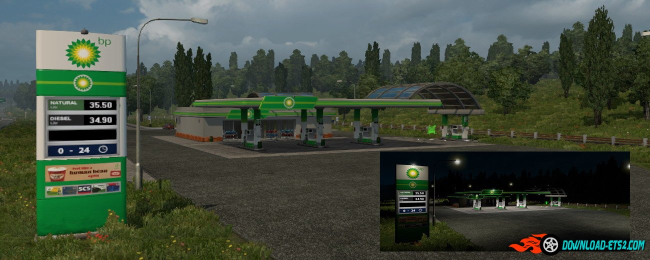 Skinpack Gas Stations for ETS2