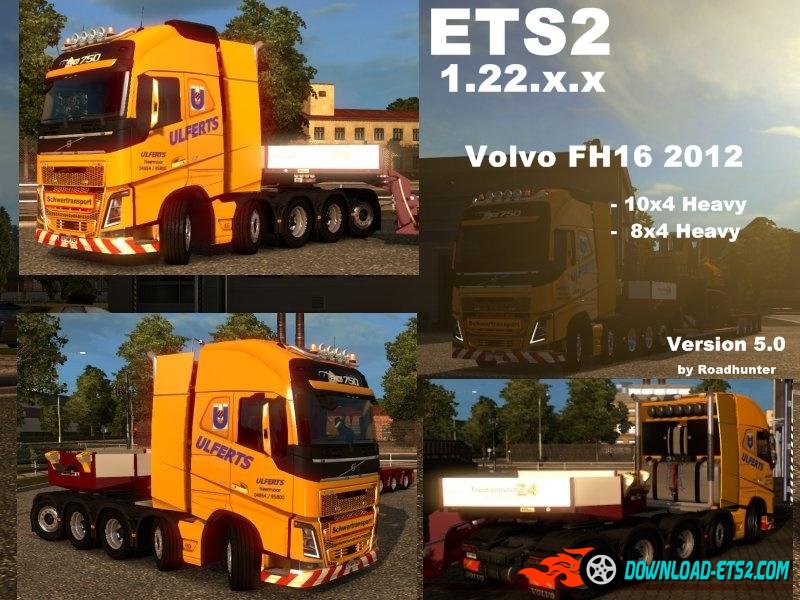 Volvo FH 2012 8×4/10×4 Ulfers V5