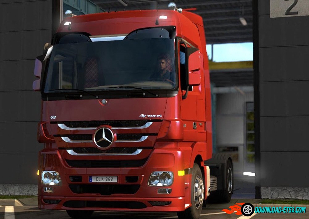 Mercedes Actros 2009 Rework & Retextured & Some original accessory
