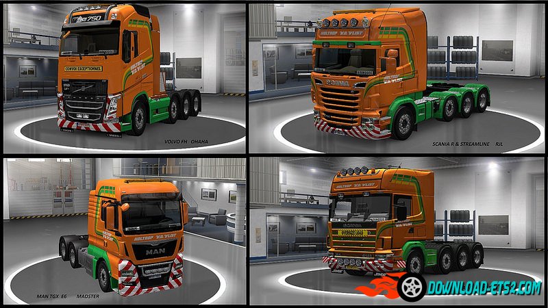 ”Holtrop-vd Vlist & Vd Vlist” Skin Pack