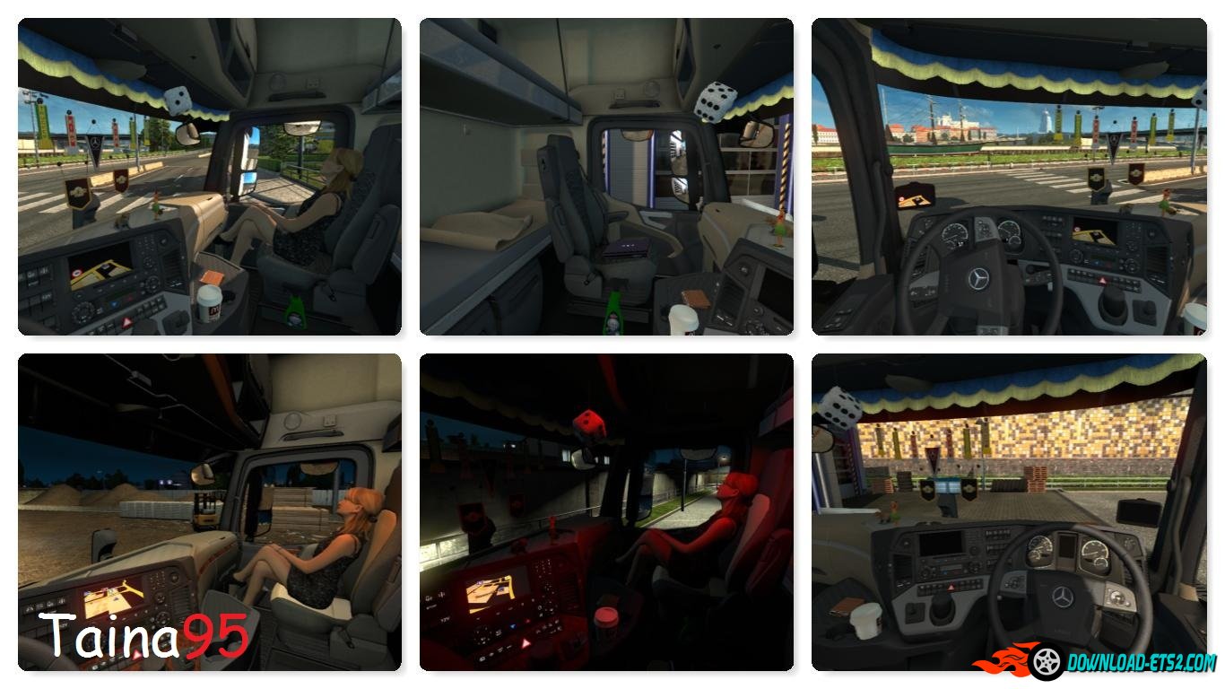 Mercedes Actros Mp4 V1.10-fix