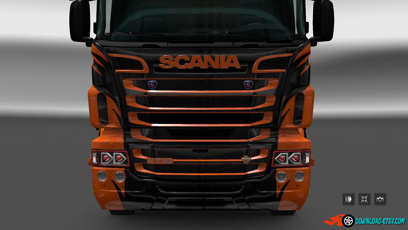 GTM Custom Headlights for RJL’s Scania
