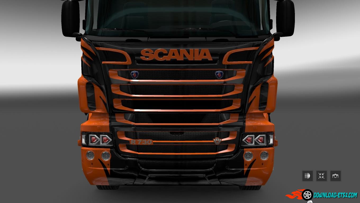GTM Custom Headlights for RJL’s Scania