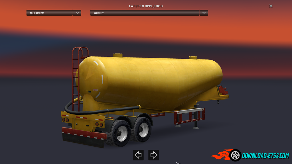 Trailer Pack Cistern ATS for ETS2