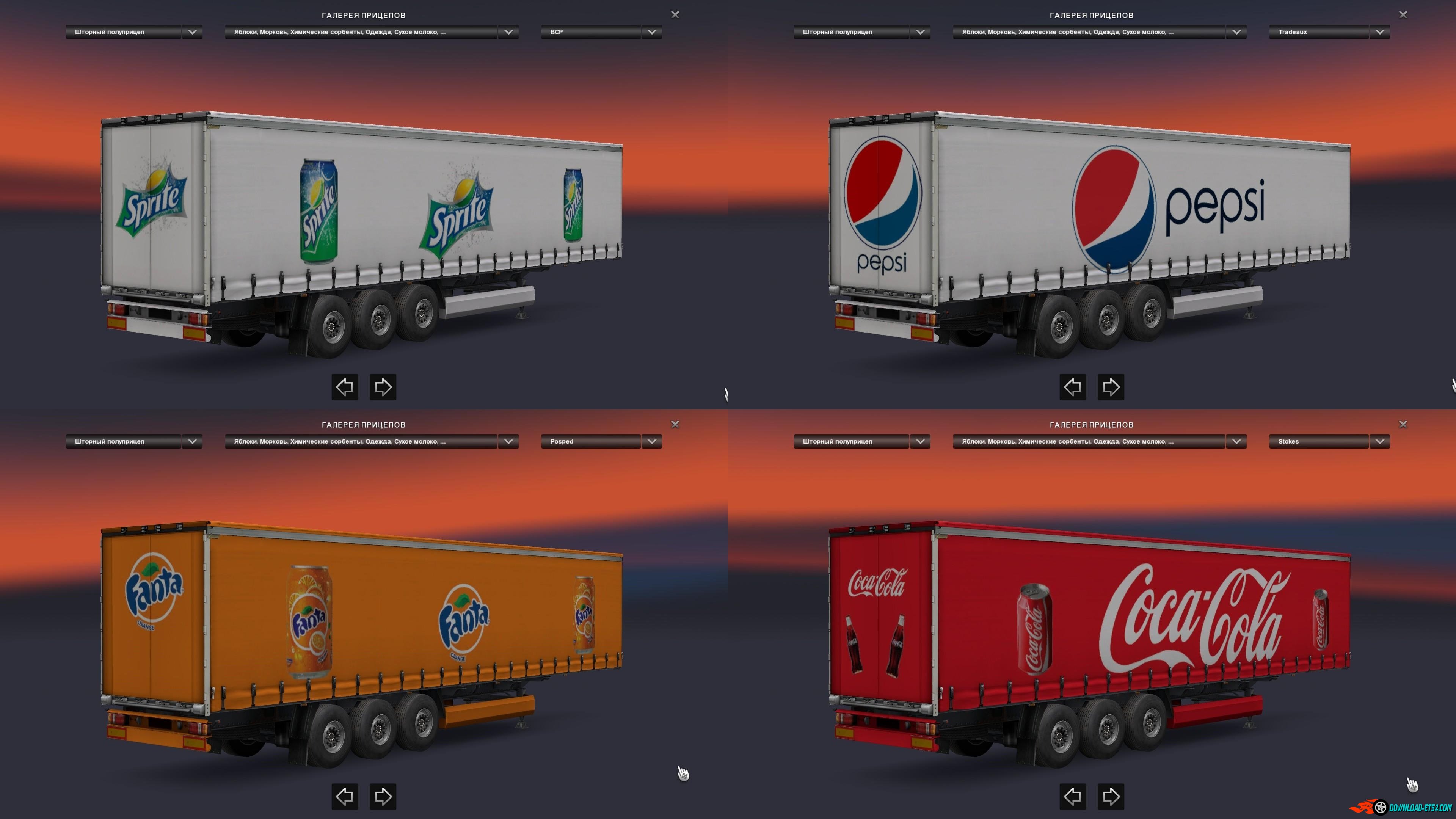 Drinks Company Trailers Skin