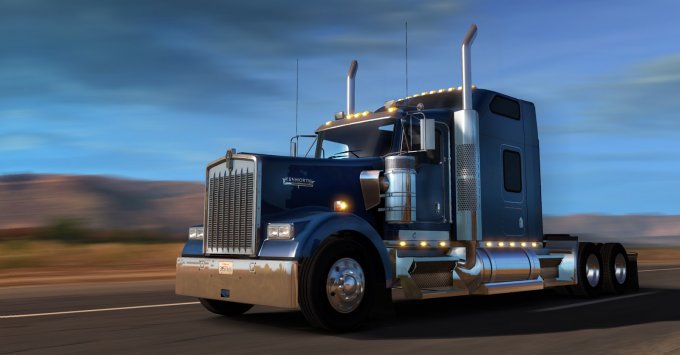 Kenworth W900 is now official in American Truck Simulator