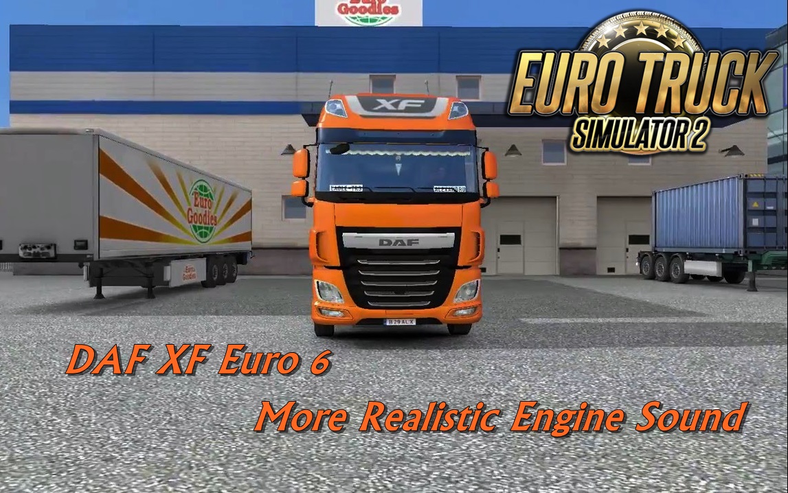 Daf  Euro6 More Realistic Sound