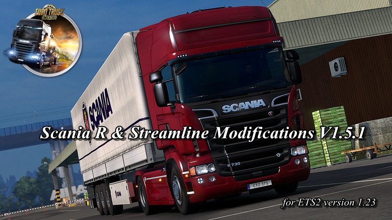 Scania R & Streamline Modifications V1.5.1 by RJL