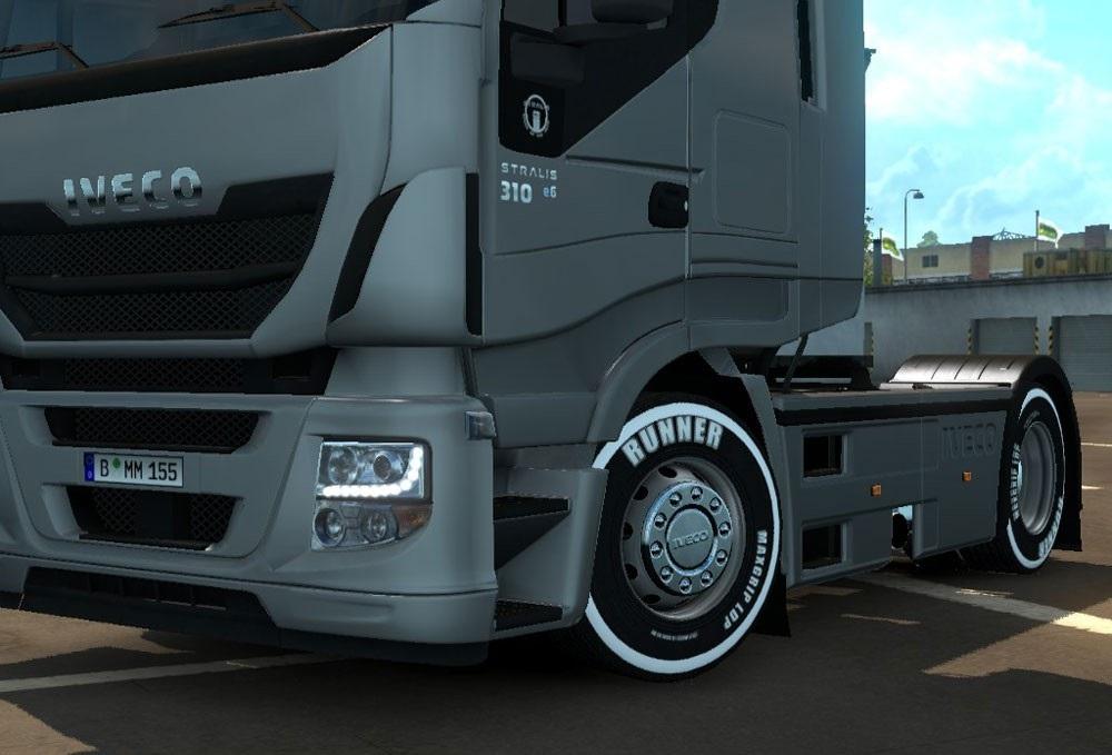 White Wheels v5.0 [ETS2] » ETS2 mods | Euro Truck Simulator 2 mods ...