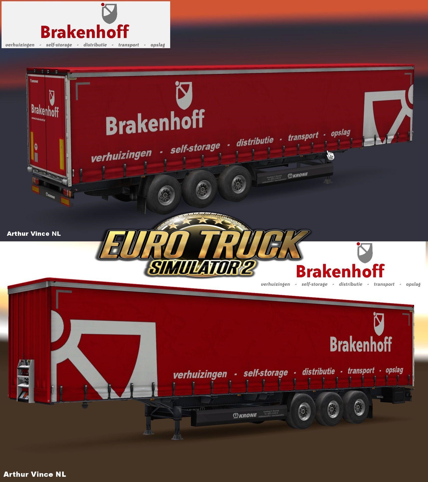 "Brakenhoff Transport B.V. "(NL) Trailer