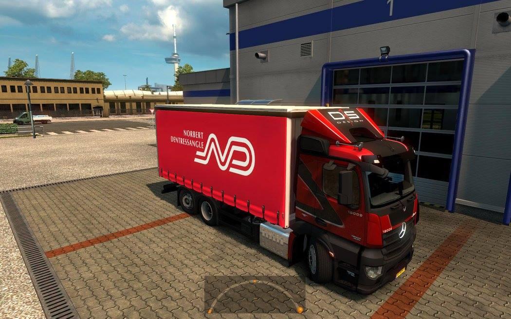 Mercedes-Benz Antos '12 - 1.1.0.123. (Upgrading freight + extra)
