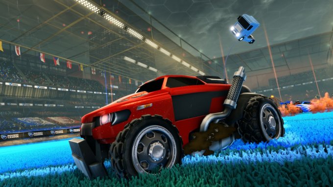 Cross-promo with Rocket League: Delivering Ball to Goal