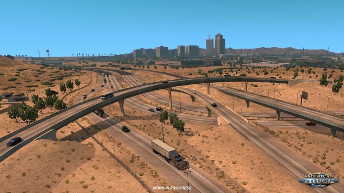 Arizona road network for American Truck Simulator