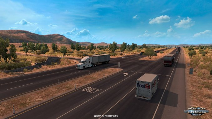 Arizona road network for American Truck Simulator