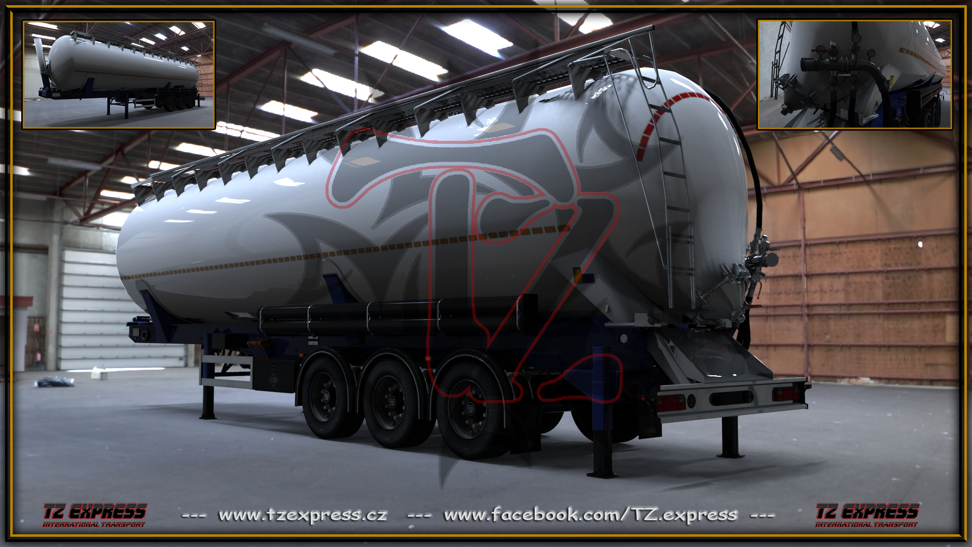 TZ Express – Feldbinder KIP 63.3 silo [1.23.x]