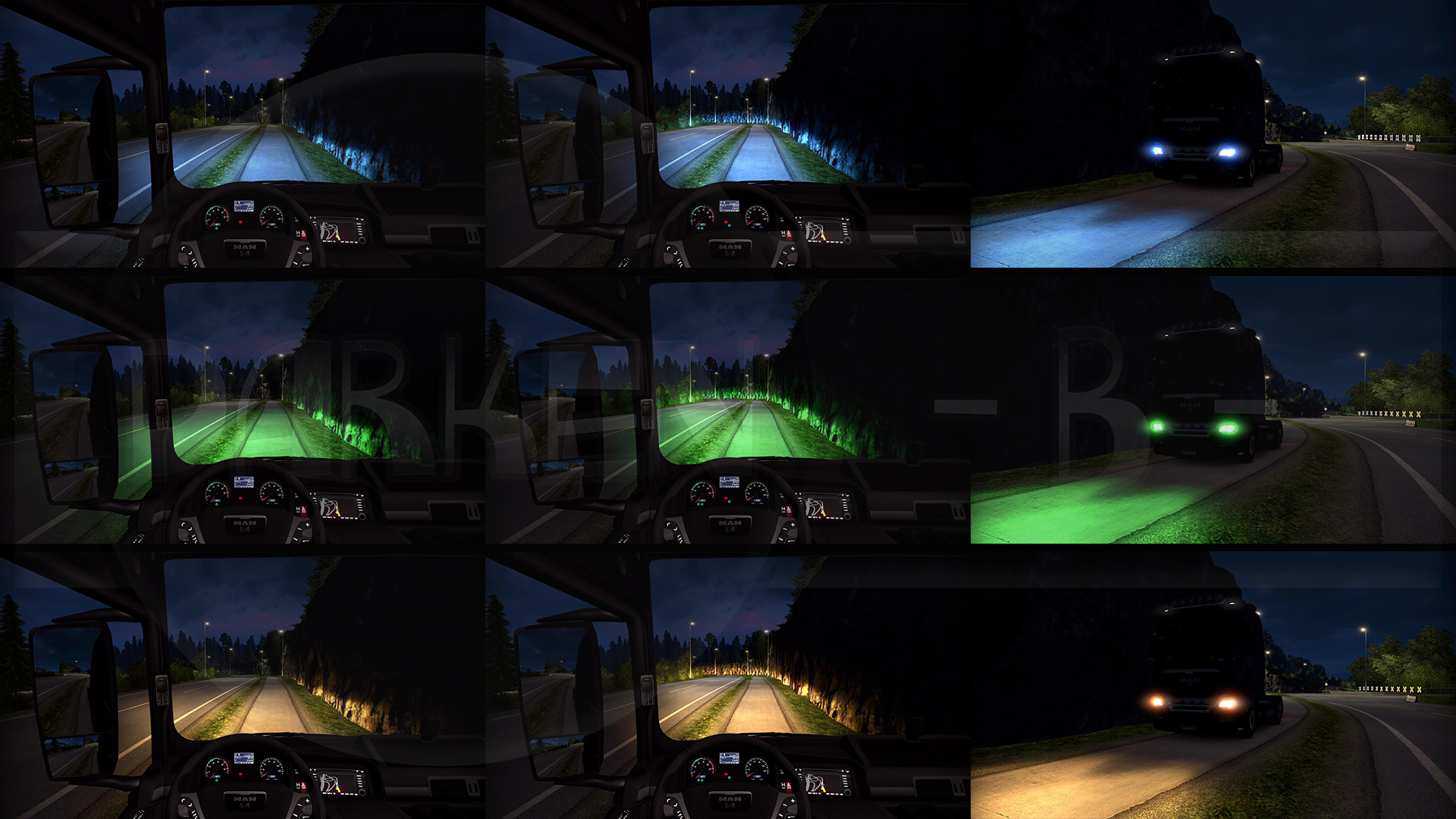 Xenon Lights PowerX COLOR-PACK v1.0 by Darken-B
