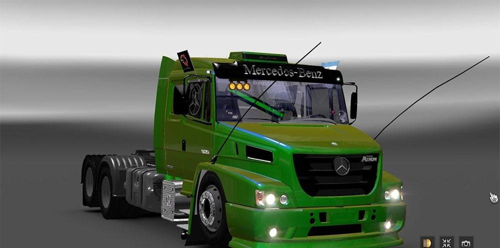 Mercedes-Benz Atron 1635 + Interior v2.0 (1.24.x)