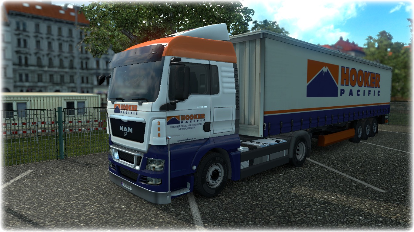 "Hooker Pacific" MAN TGX Skin Combo