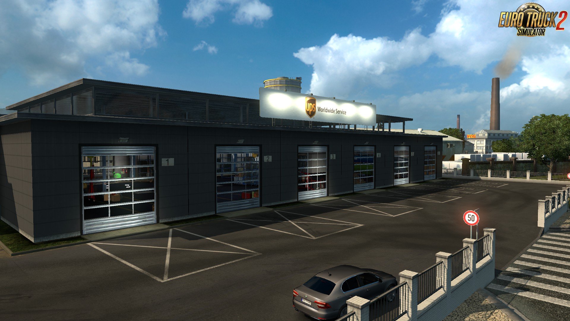 Modern Big Garage by DolcaKoMe