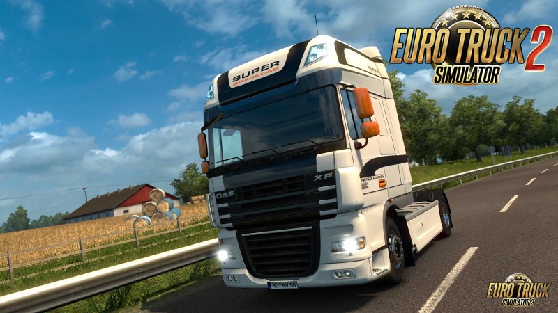 Official update 1.25 for ETS 2 was released via Steam