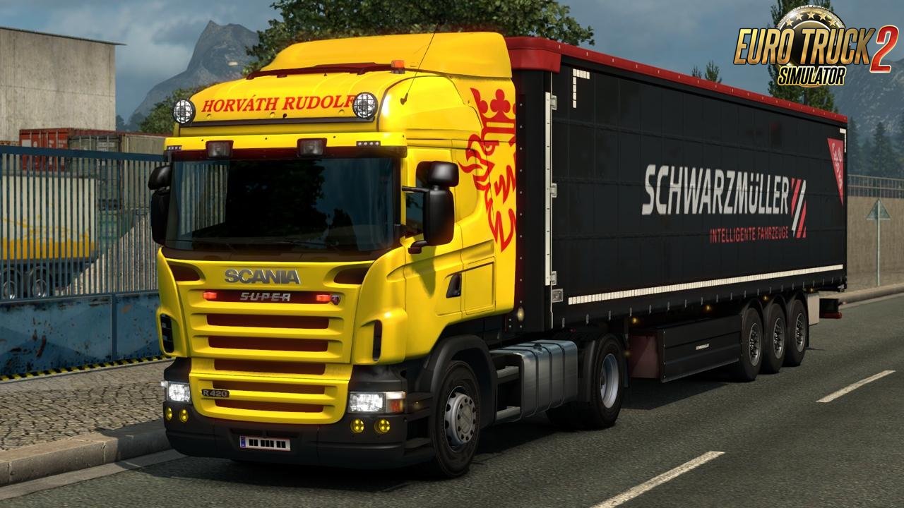 Horváth Rudolf Skinpack for Scania v2 in Ets2