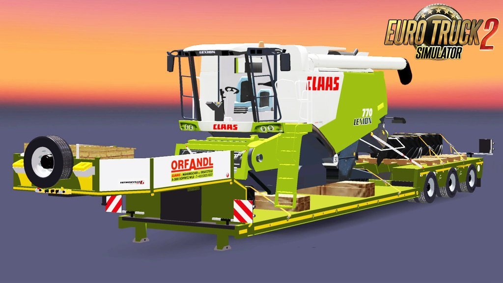 CLAAS Lexion 770 Trailer