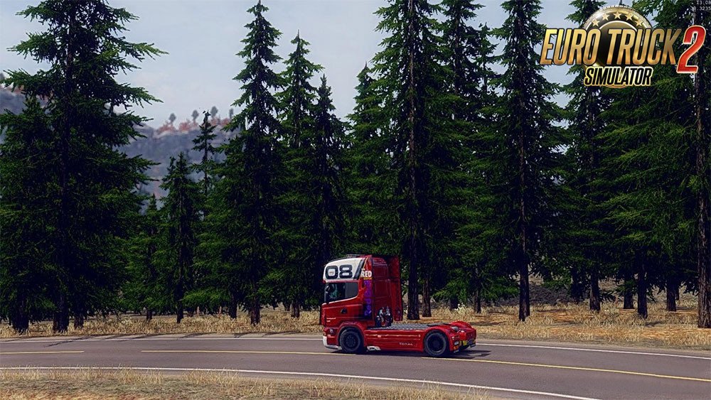 Realistic Trees for Ets2