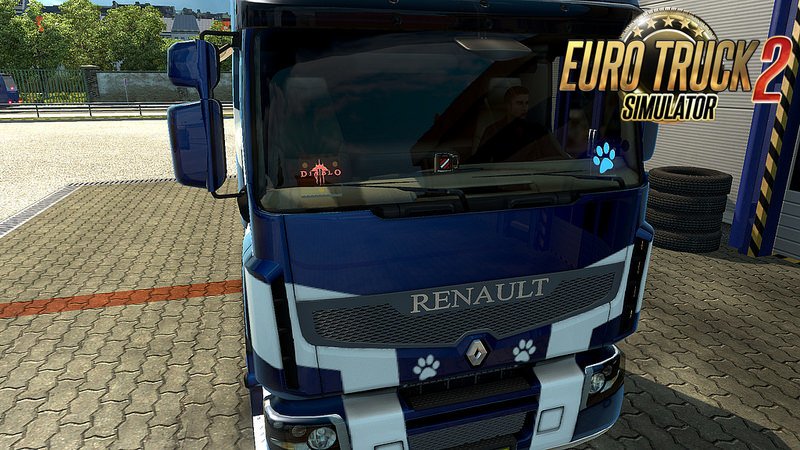 GT-Mods Windshield Ledplates v3.0 for Ets2