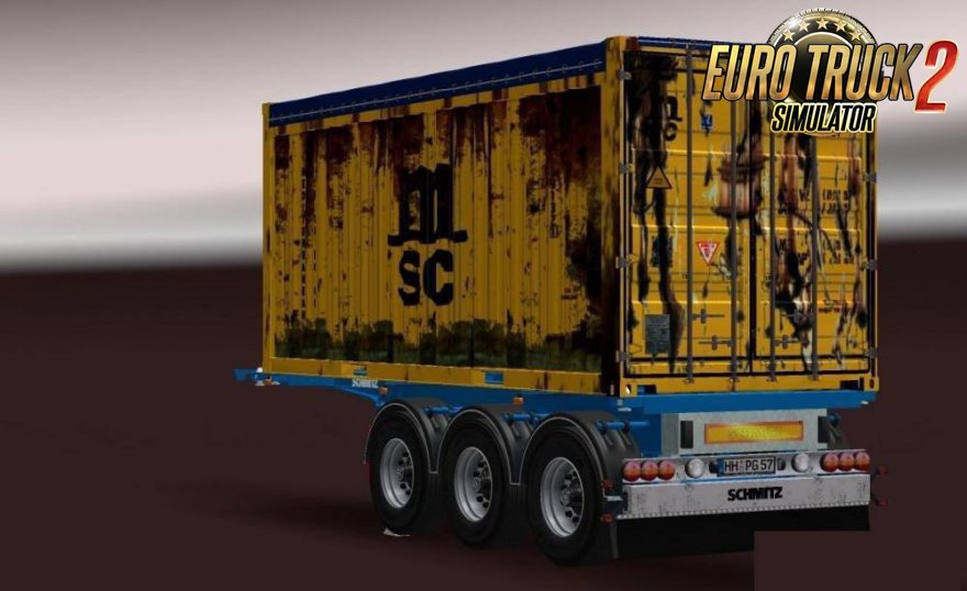 Schmitz 20ft Open Top Container Pack (Update) v1.3