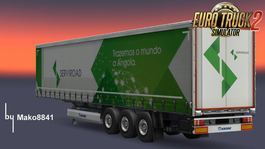 Standalone Krone Trailers v17.0 (3 skin)