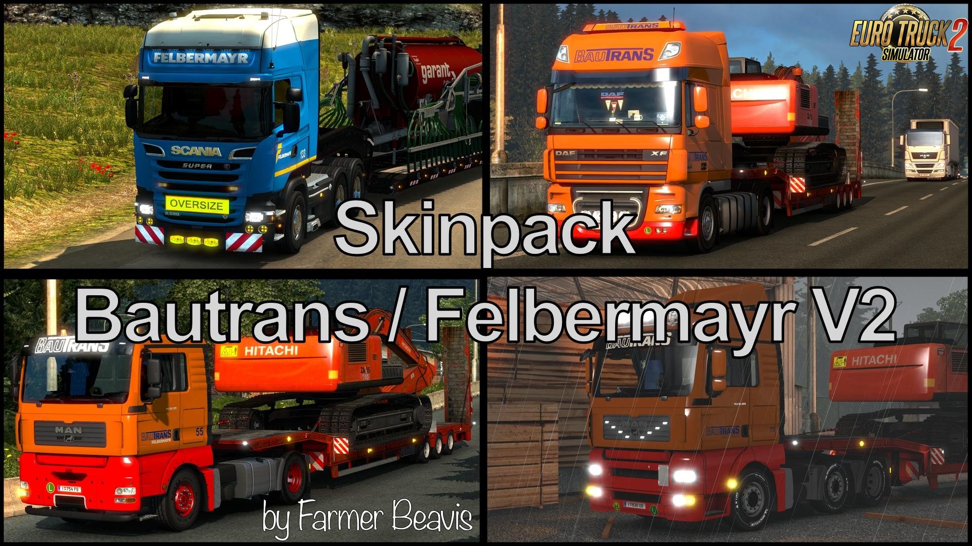 Skin Pack Bautrans Lauterach / Felbermayr v2.0 (1.26.x)