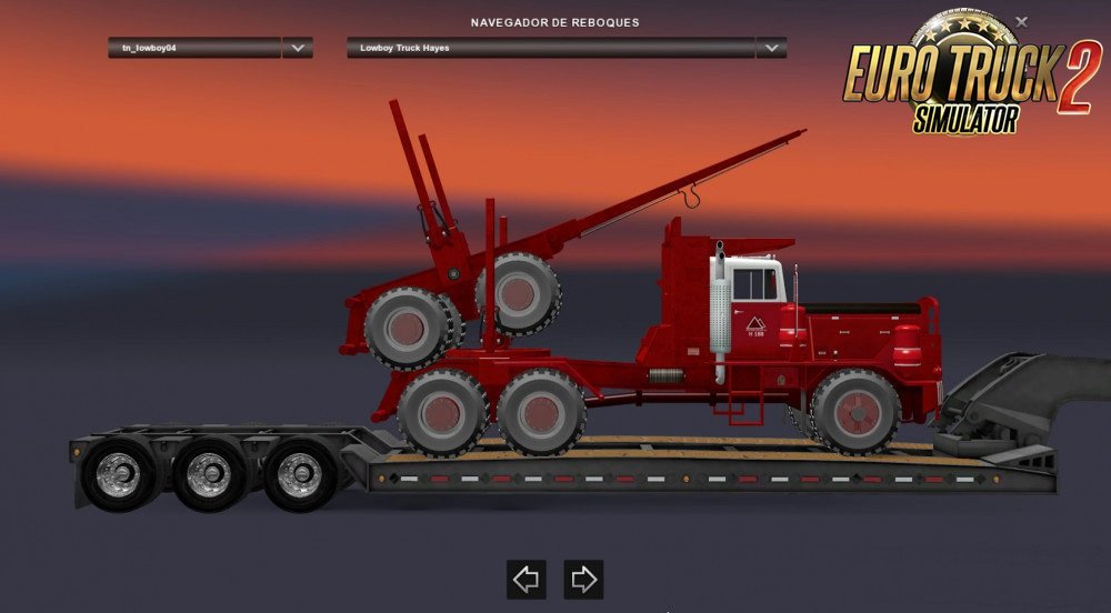 Trailer Lowboy Hayes by Geovane Rocha
