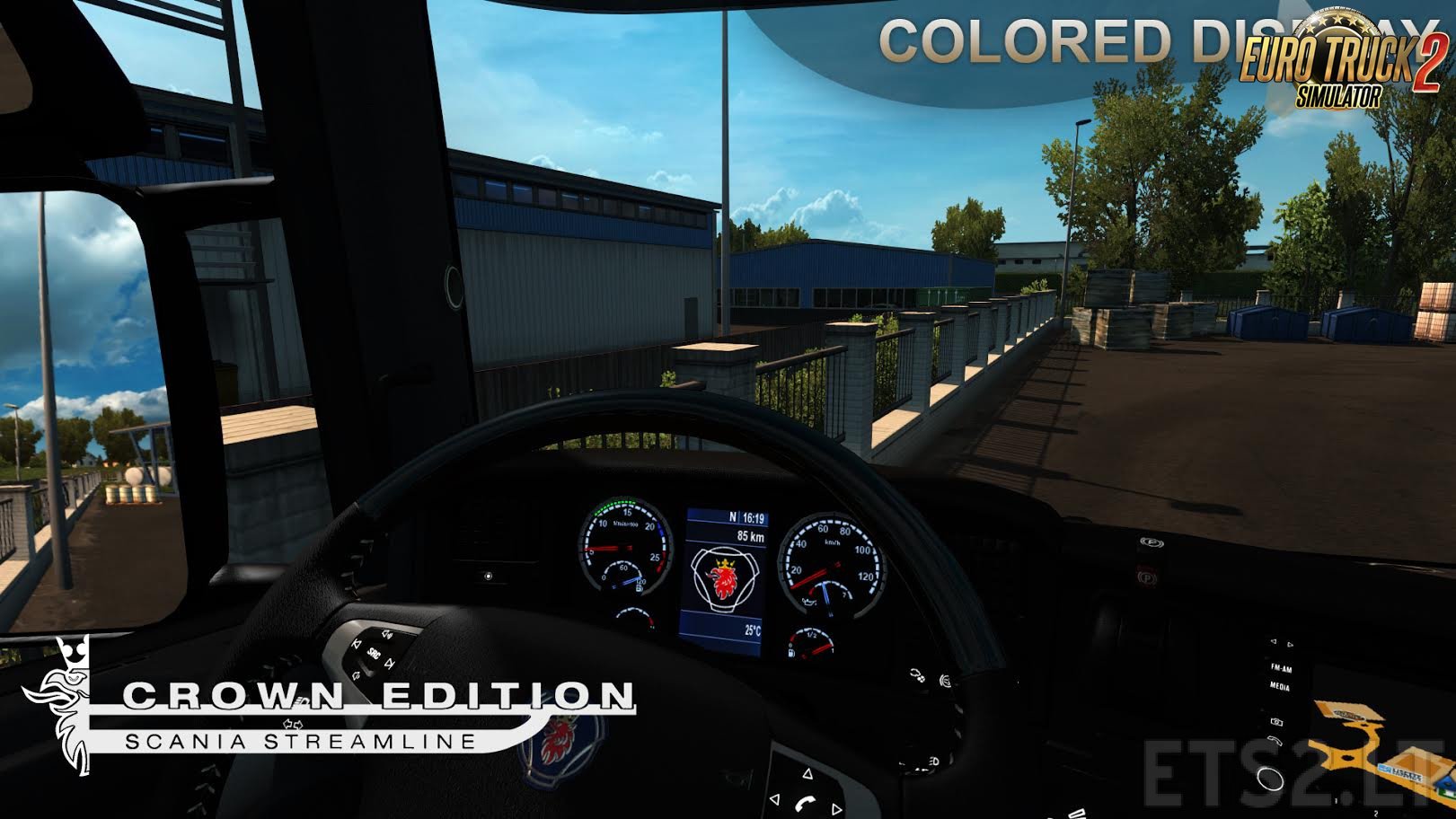 Scania Crown Edition skin for RJL + Colored Display v1.0 (1.26.x)