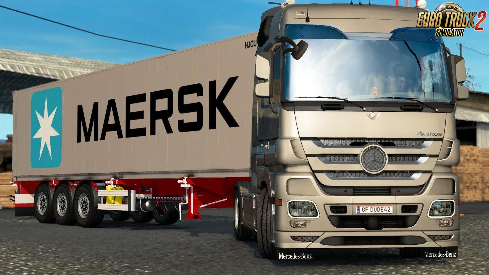 Mercedes Actros MP3 v1.0 for Ets2